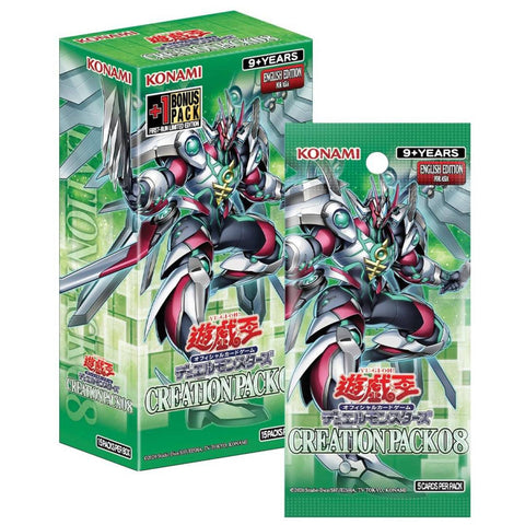 Yu Gi Oh Creation Pack 08 Booster (ENG)