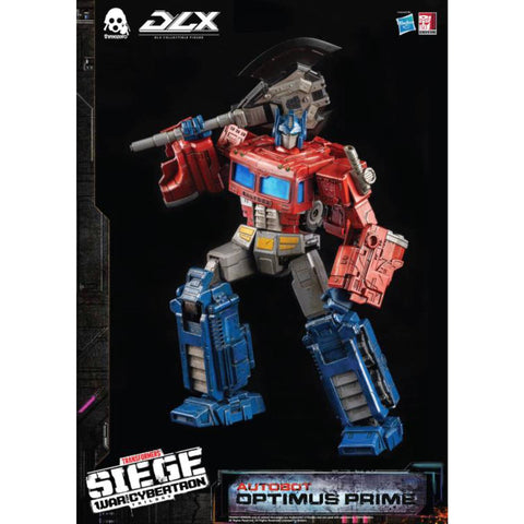 Three Zero DLX Scale Transformers  WFC Optimus Prime