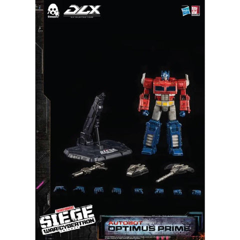 Three Zero DLX Scale Transformers  WFC Optimus Prime