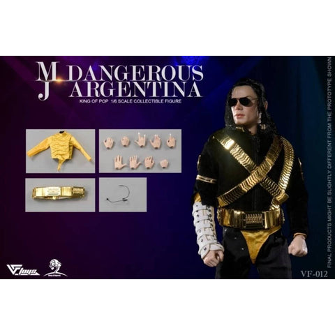 VFToys King of Pop 1/6 MJ Dangerous Argentina