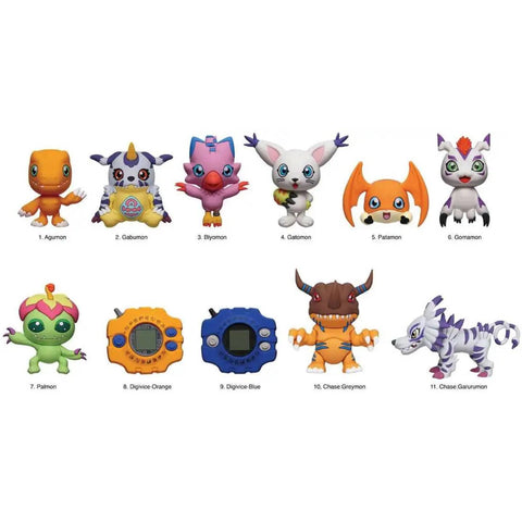 Digimon Series 3 3D Foam Bag Clip Blind Bag