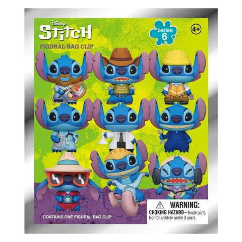 Lilo & Stitch S6 3D Foam Bag Clip Blind Bag