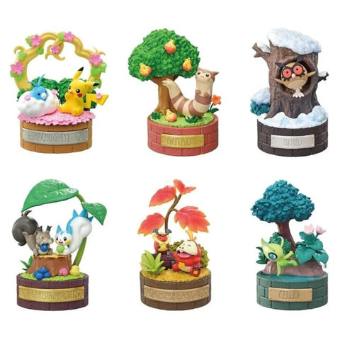 Re-Ment Pokemon A Little Tale of the Forest 2 (Set of 6)