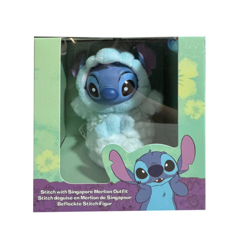 Enesco Stitch with Singapore Merlion Outfit