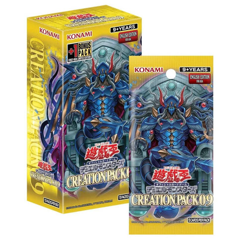 Yu Gi Oh Creation Pack 09 Booster (ENG)
