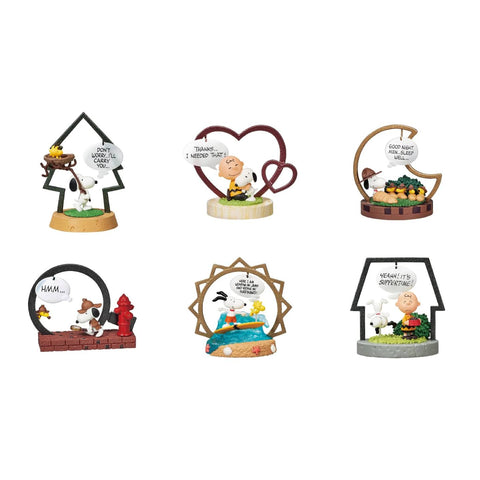 Re-Ment Snoopy Frame Art (Set of 6)