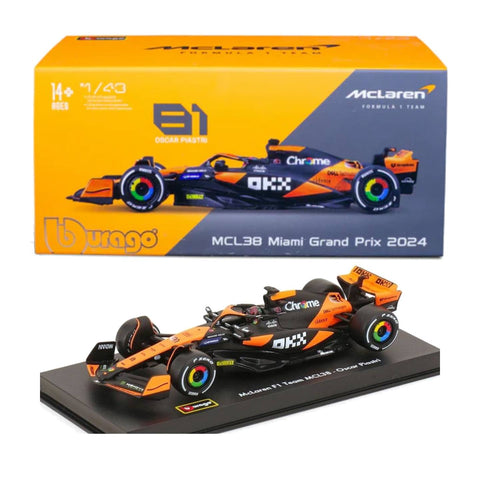 Bburago 1:43 Mercedes F1 MCL38 #81 Oscar Piastri