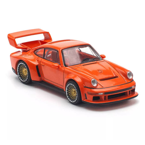 Pop Race 1/64 PR64-131 Singer DLS Turbo Study Orange