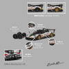 CM Model 1:64 Pagani Zonda Revolution White