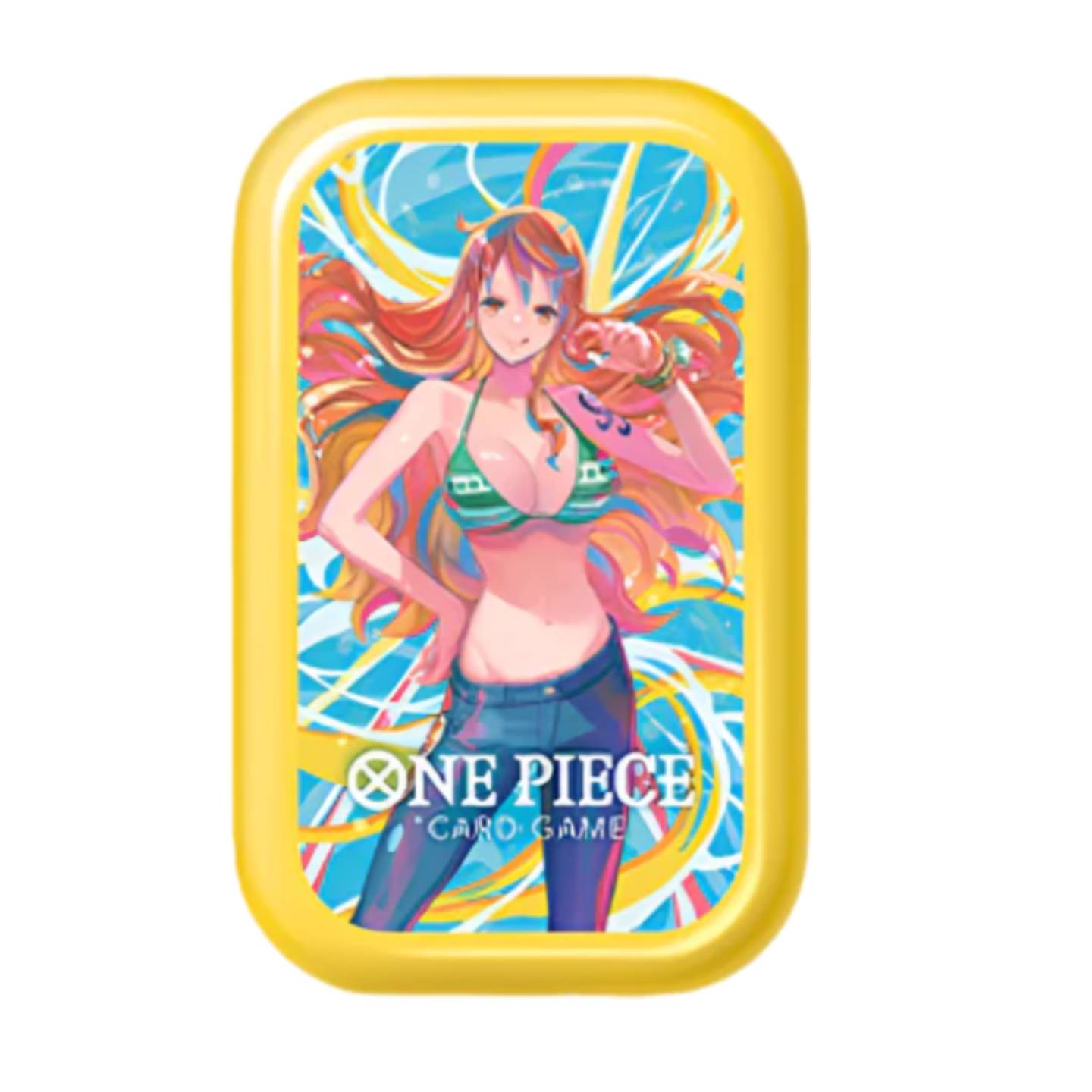 One Piece Card Game TS-02 Mini Tin (JAP) - Nami (Y) | PLAYe One Piece Card Game TS-02 Mini Tin (JAP) - Nami (Y) | PLAYe