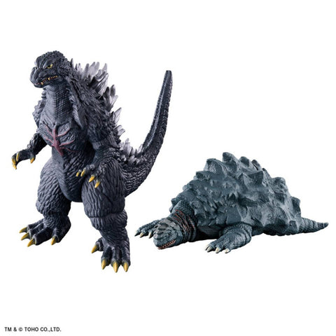 Bandai Movie Monster Series Godzilla with Kameba Set