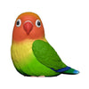 Tenori Friends Birds #4 Button parakeet Normal