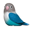 Tenori Friends Birds #5 Button parakeet Blue