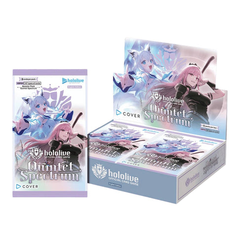 Hololive Card Game HBP02 Quintet Spectrum Booster (ENG)
