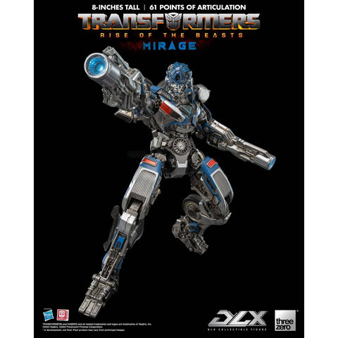 Three Zero DLX Transformers Rise Of The Beasts Mirage