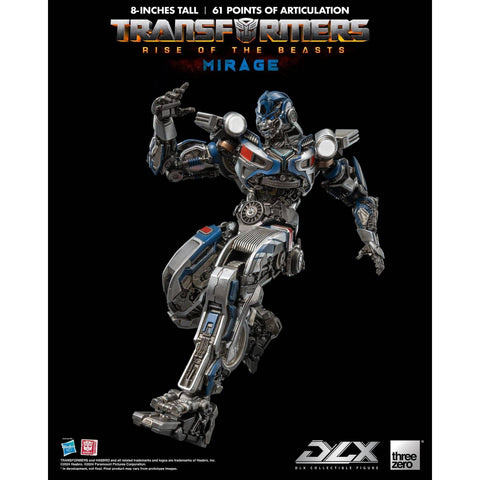 Three Zero DLX Transformers Rise Of The Beasts Mirage