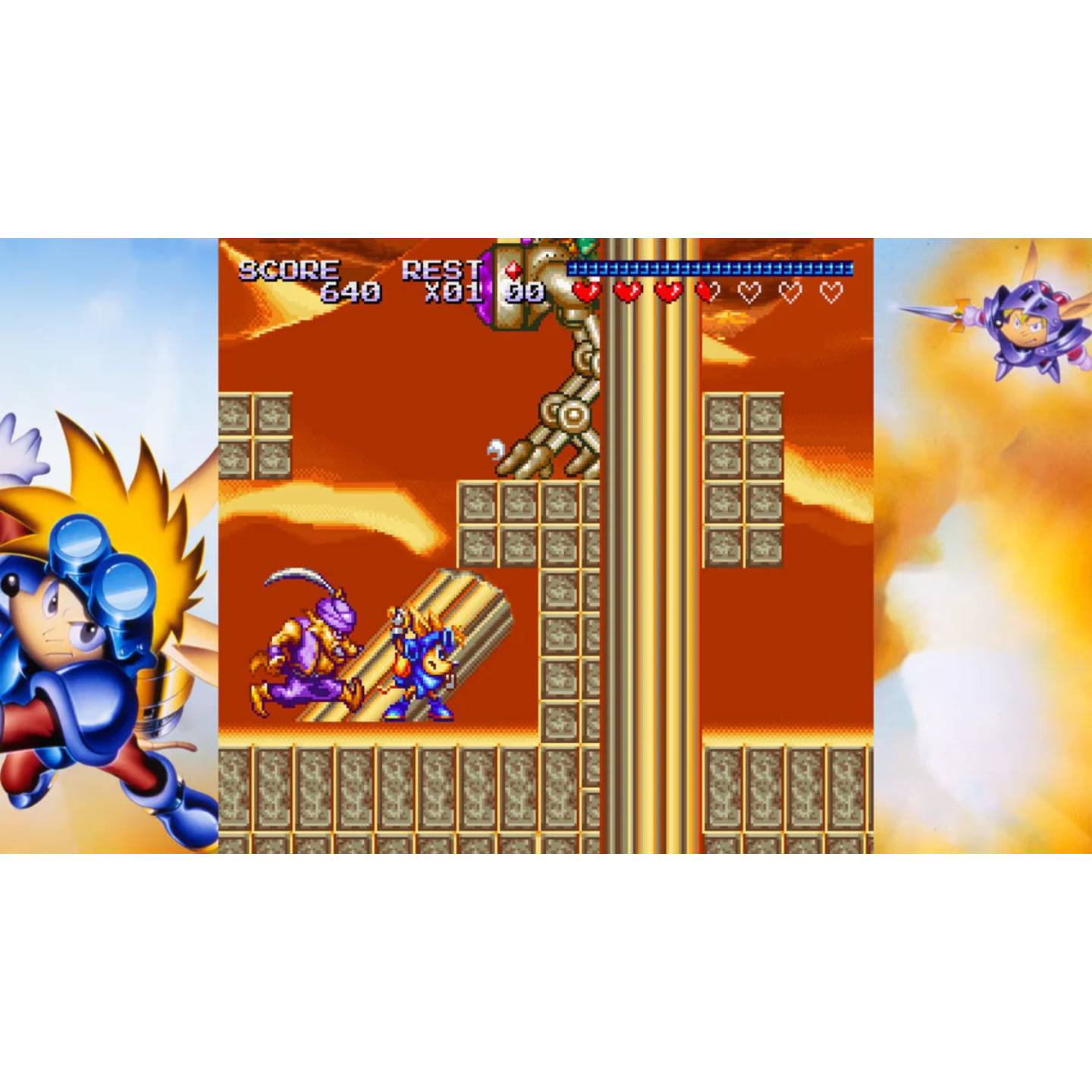 Jeu Vidéo PS4 Jeu Rocket Knight Adventures: Re-Sparked – Classic Edition PS4 USA – Neuf Scellé Rocket Knight Adventures: Re-sparked Review Jeu Vidéo PS4 Jeu Rocket Knight Adventures: Re-Sparked – Classic Edition PS4 USA – Neuf Scellé Rocket Knight Adventures: Re-sparked Review