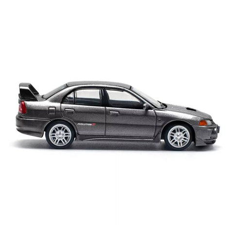 POP Race 1/64 PR64-327 Lancer Evolution IV Dark Grey