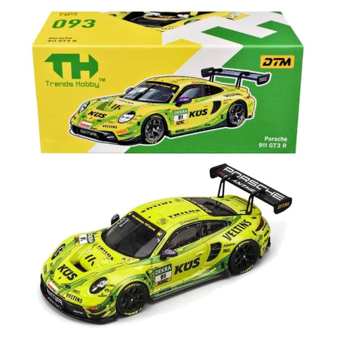 Trends Hobby 1:64 Porsche 911 GT3 R Yellow