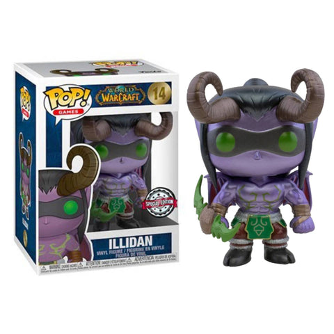 Funko POP! (14) World Of Warcraft Illidan (Special Edition)