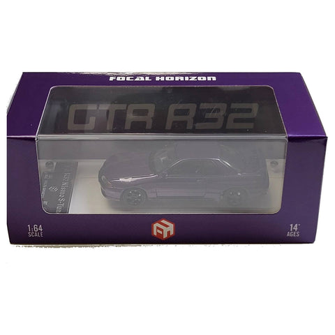 Focal Horizon 1:64 Skyline  GT-R R32 S-Tune Purple