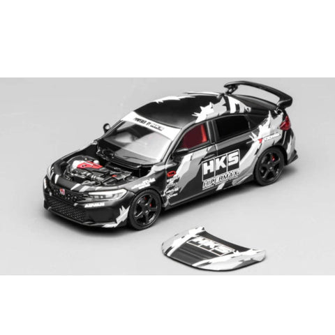 Motorhelix 1:64 Honda Civic Type R (FL5) Black