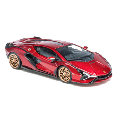 HungHing 1:64 Lamborghini Sian FKP 37 - Red