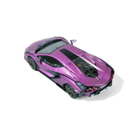 HungHing 1:64 Lamborghini Sian FKP 37 - Purple