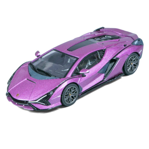 HungHing 1:64 Lamborghini Sian FKP 37 - Purple