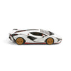 HungHing 1:64 Lamborghini Sian FKP 37 - White