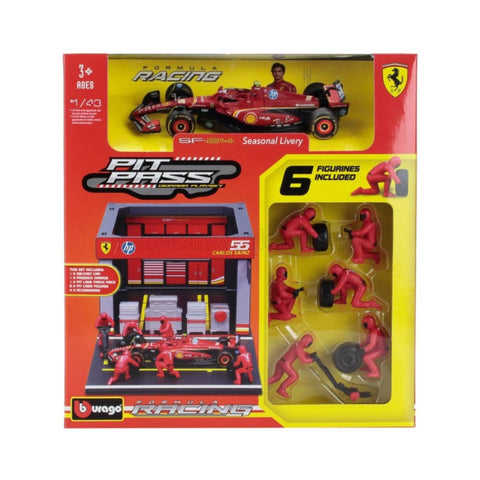 Bburago 1:43 Diorama Playset Ferrari 55 Carlos