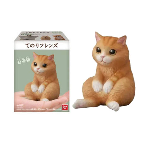 Tenori Friends 2 #7 White Brown cat