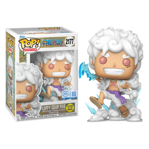 Funko POP! (2177) One Piece Luffy Gear Five Glow-in-the-Dark