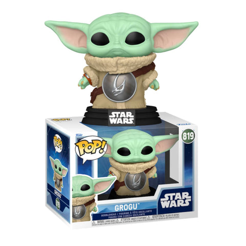 Funko POP! (819) Star Wars Mandalorian Grogu Chest Armor