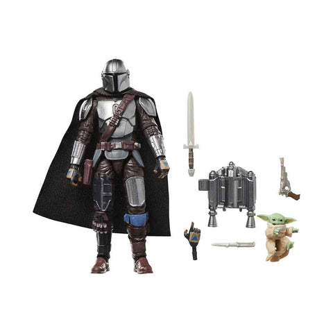 Star Wars Kenner Retro Mandalorian & Grogu Deluxe