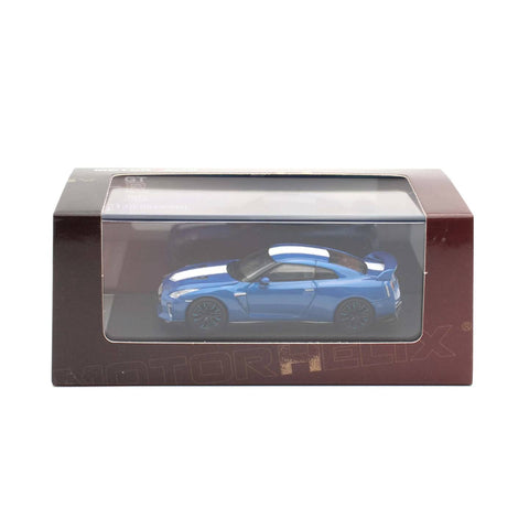 Motorhelix 1:64 Nissan GT-R R35 50th Anniversary - Blue
