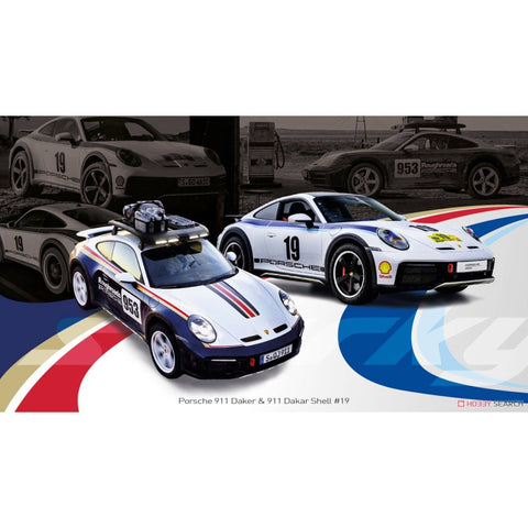 Sparky 1:64 Porsche 911 Daker & 911 Dakar Shell 19