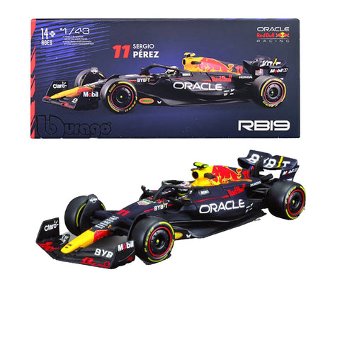 Bburago 1:43 Oracle Red Bull RB19 #11 Sergio Perez