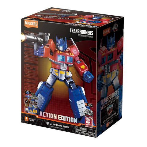 Transformers Action Edition G1 Optimus Prime Blokees Model Kit