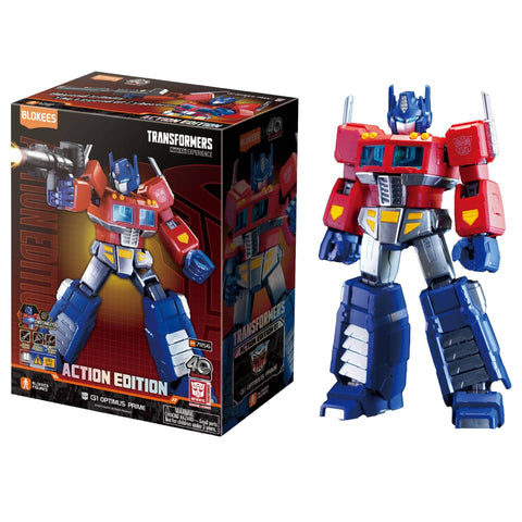 Transformers Action Edition G1 Optimus Prime Blokees Model Kit