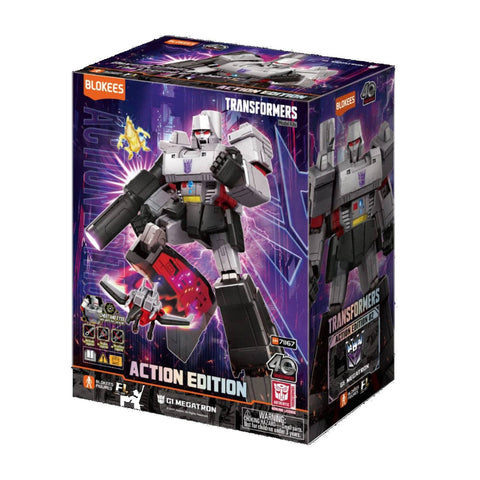 Transformers Action Edition G1 Megatron Blokees Model Kit