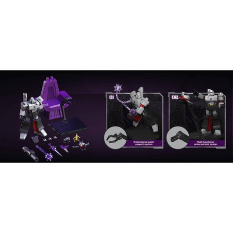 Transformers Action Edition G1 Megatron Blokees Model Kit