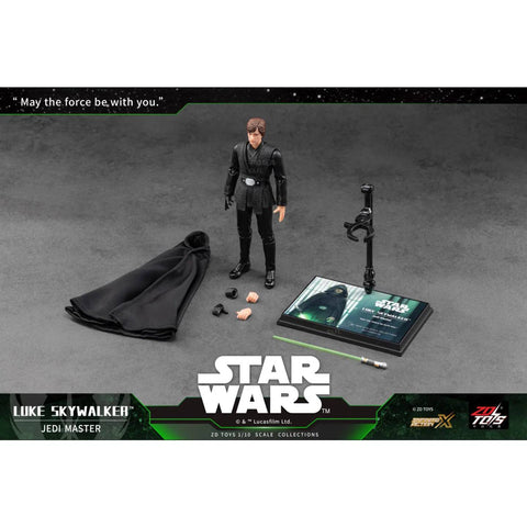 ZD Toys Star Wars 7" Luke Skywalker Jedi Master