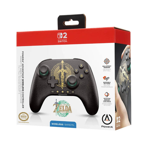 Nintendo Switch 2 PowerA Advantage Wireless Controller - Zelda Sword
