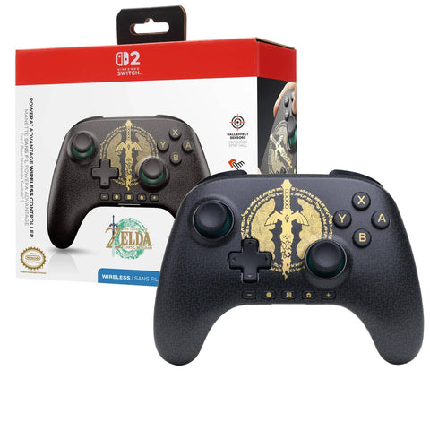 Nintendo Switch 2 PowerA Advantage Wireless Controller - Zelda Sword