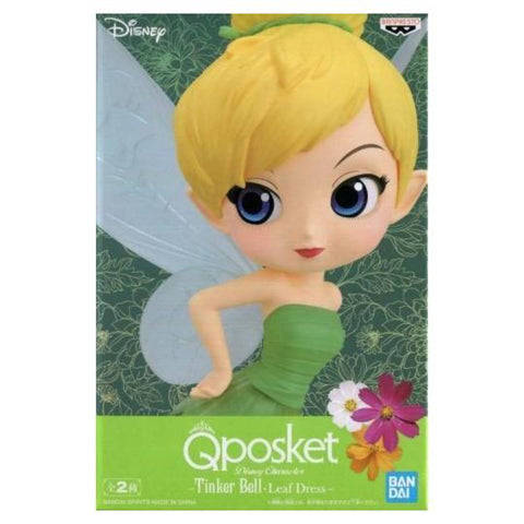 QPosket Disney Characters Tinkerbell Leaf Dress (A)