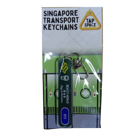 MRT Station Keychain - Beauty World