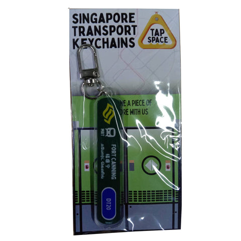 MRT Station Keychain - Fort Canning