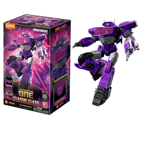 Transformers One Classic Shockwave Blokees Model Kit