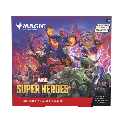 Magic The Gathering Super Heroes Scene Box (Set of 2)